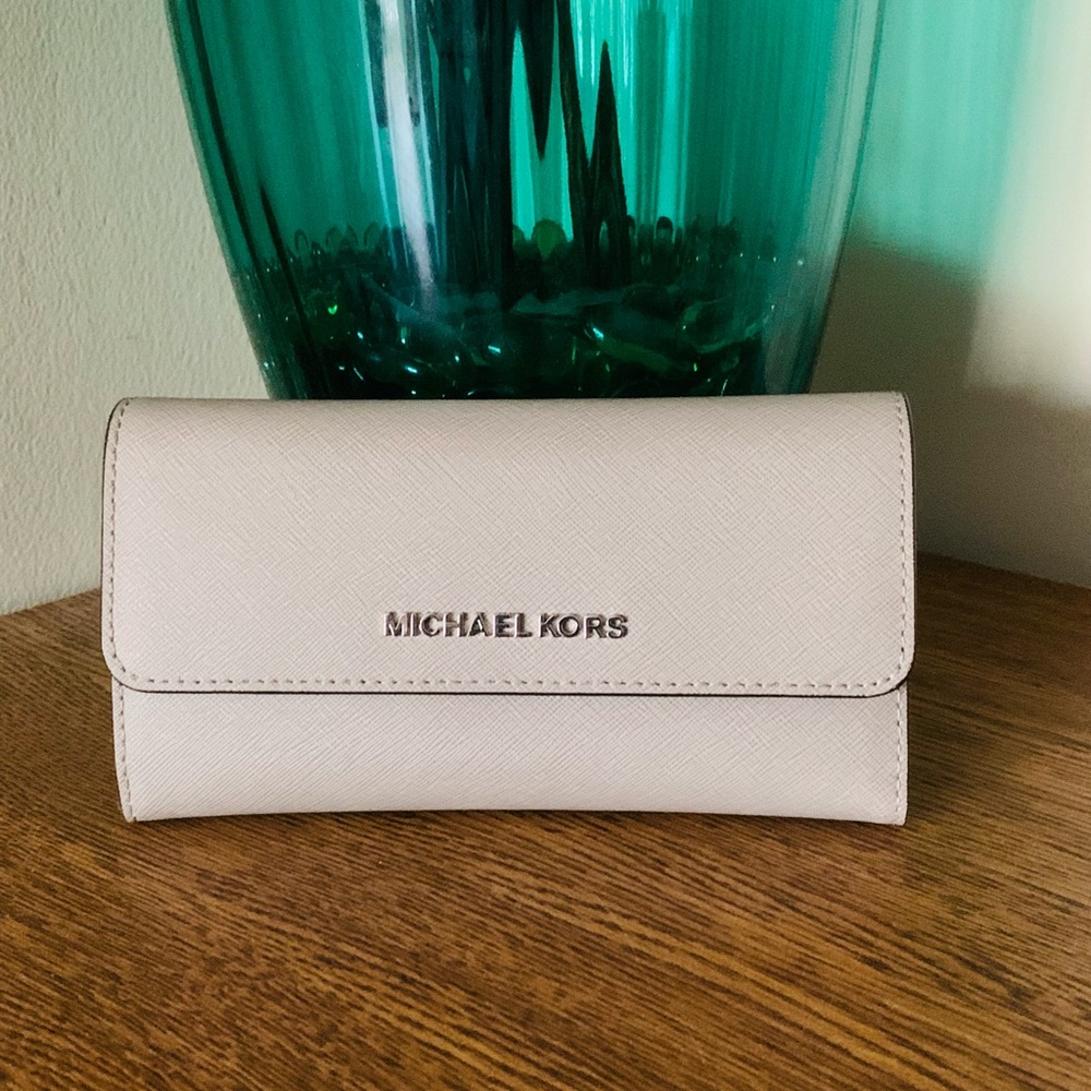 Gray Michael Kors Wallet